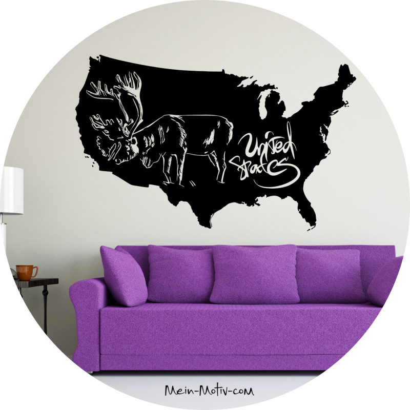 Preview: Wandtattoo 14005 United States